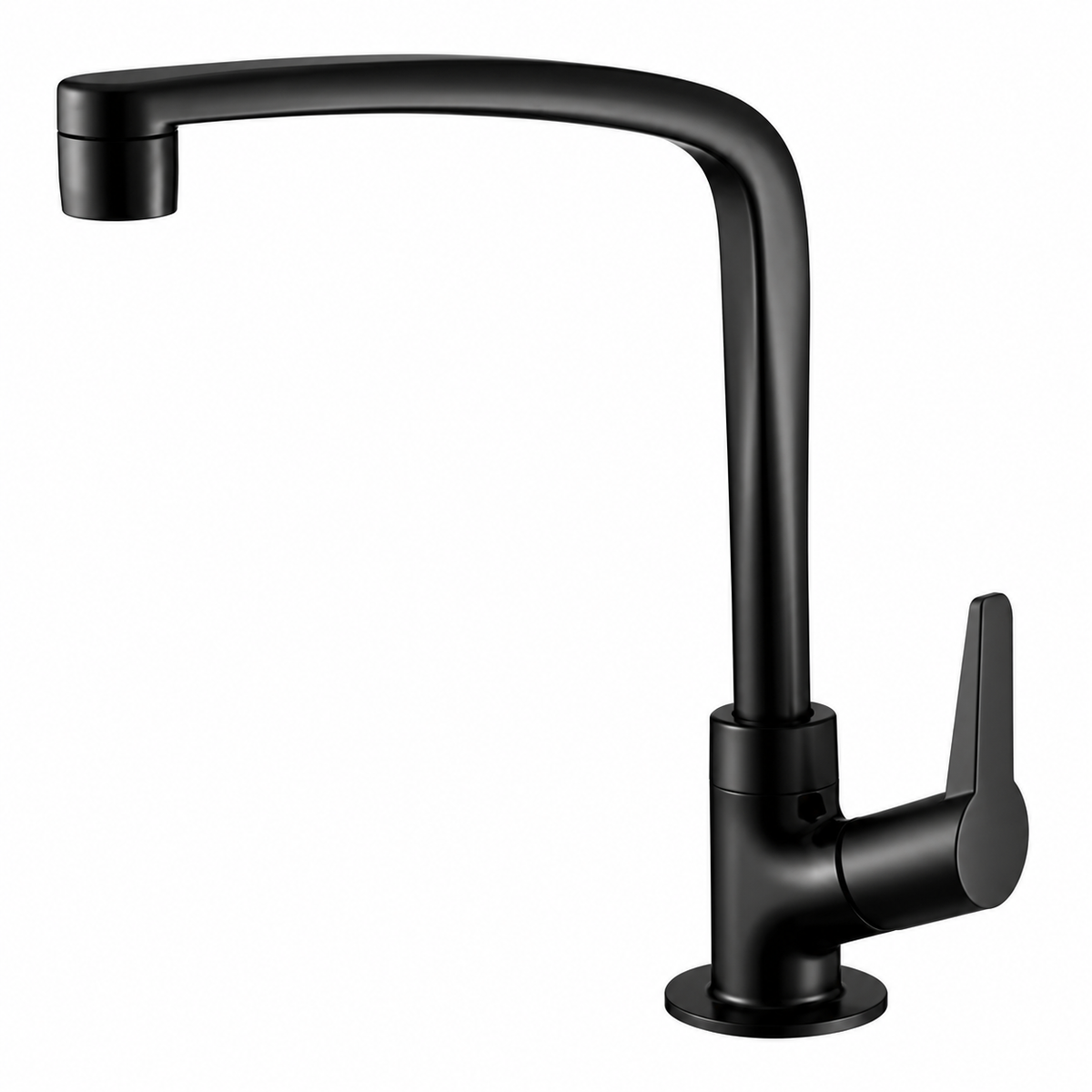 TORNEIRA PARA COZINHA LORENZETTI FLATT 1167 F71 PRETO FOSCO – BICA MÓVEL 1/4 DE VOLTA