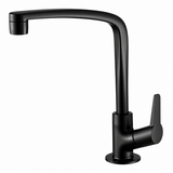 TORNEIRA PARA COZINHA LORENZETTI FLATT 1167 F71 PRETO FOSCO – BICA MÓVEL 1/4 DE VOLTA