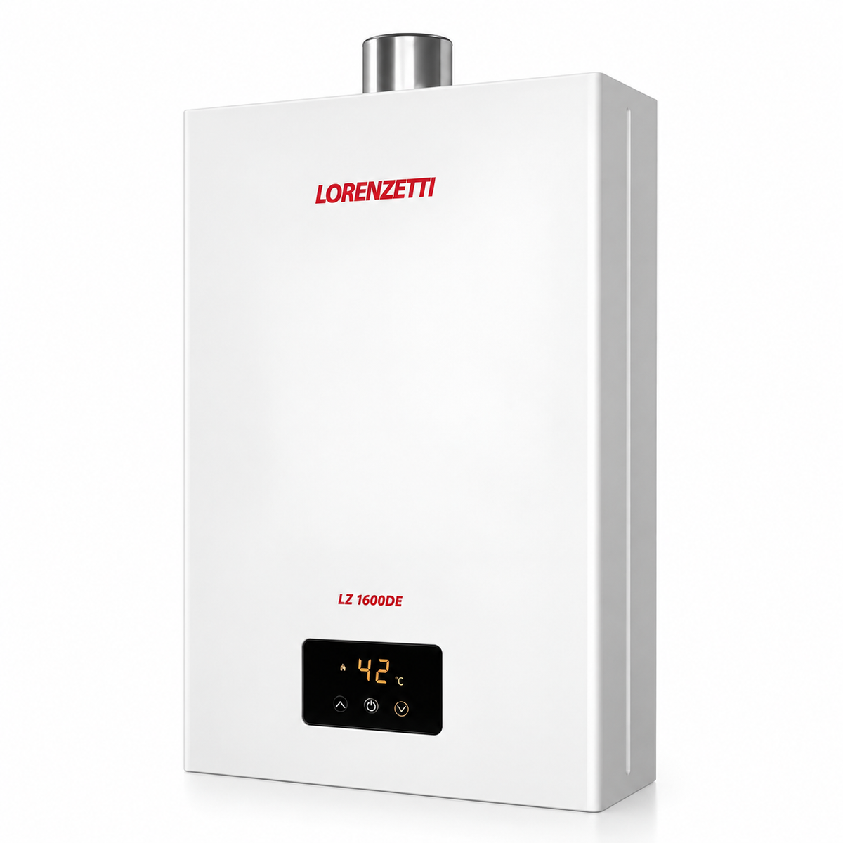 Aquecedor a Gás Lorenzetti LZ-1200DE GLP 12L/min Digital Exaustão Forçada Bivolt 127/220V Branco