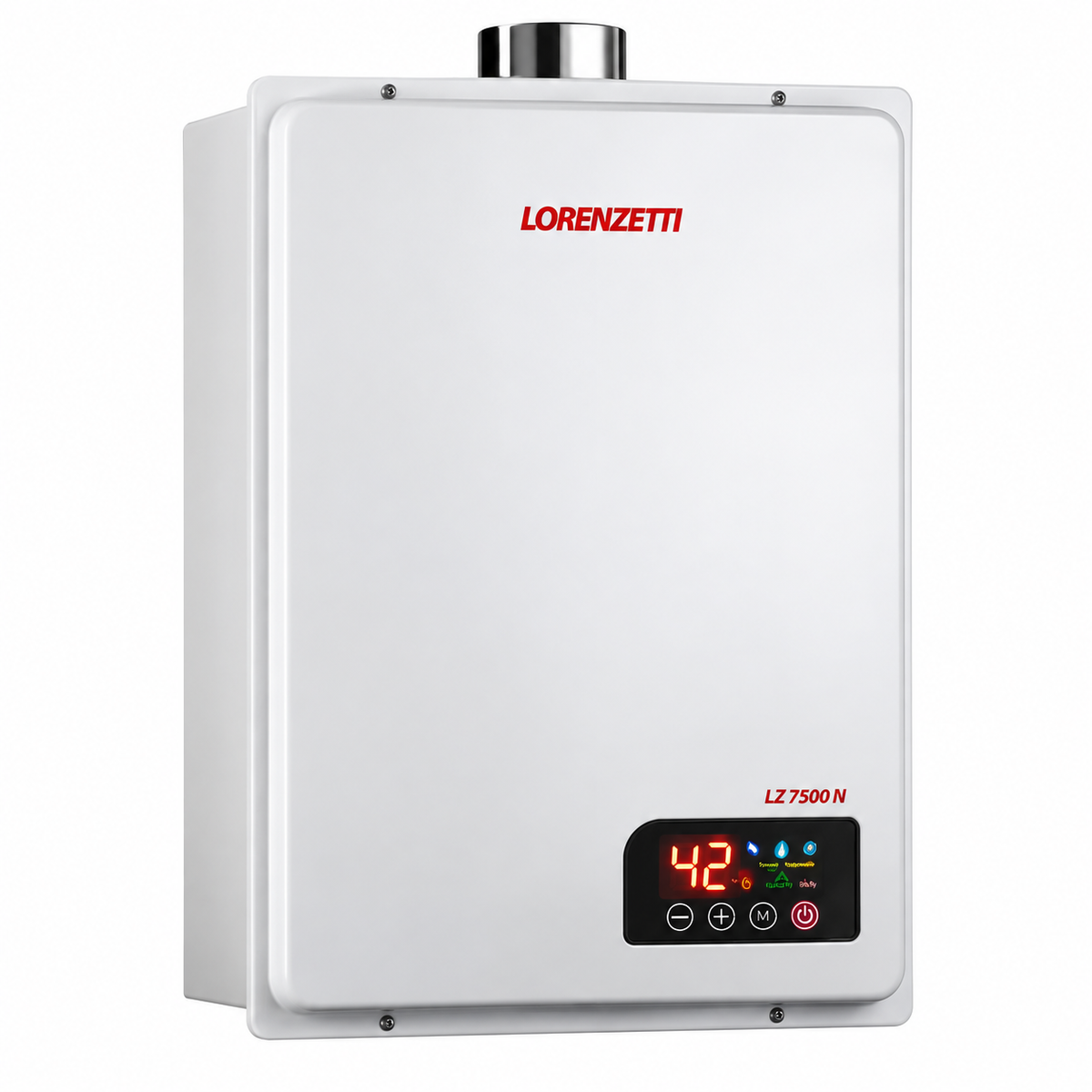 Aquecedor A Gás Lorenzetti 3700de Glp 37 Litros Cor Branco Branco 127/220v Glp