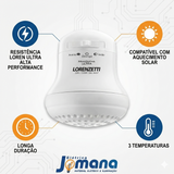 Chuveiro Maxi Ducha 3 Temperaturas Ultra 220/5500w Lorenzetti