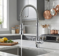 Torneira Monocomando Gourmet Lorenkitchen 2266 C76 Cozinha Cromada