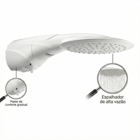 Ducha Advanced Eletrônica Branco 220V 7500W Lorenzetti