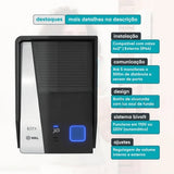 Porteiro Eletrônico HDL Audio Advance 2 Botões Branco Bivolt