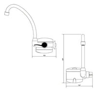Torneira Elétrica Lorenzetti Loren Easy 4 Temperaturas Branco Acetinado – 127V 4.800W ou 220V 5.500W – Registro 1/4 de Volta