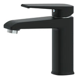 Misturador Monocomando para Lavatório Lorenzetti Loren Shape 2875 B46 Black Fosco Água Quente e Fria