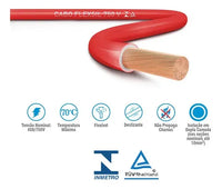 Cabo Flexível Unipolar Pocket SIL 1,5 mm² Vermelho 450/750V Antichama – SIL Fios e Cabos Elétricos