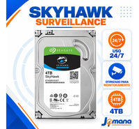 Hd Seagate Skyhawk 4 Tb Para Gravação Branco