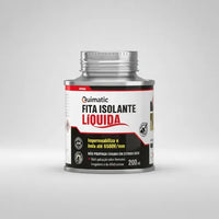 Fita Isolante Líquida Preta 200ml Quimatic Tapmatic – Isolamento Elétrico e Impermeabilização de Conexões