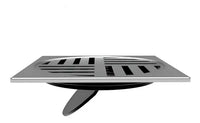 Grelha Inox para Ralo Automático Quadrada 10 cm Lorenzetti Loren Protect