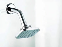 Ducha Fria Lorenzetti FLATT Quadra 7004 F16 Cromada de Parede para Aquecimento Solar, Gás ou Boiler