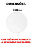 Painel LED Flat Redondo Avant Deluxe 36W Bivolt 127/220V Branco IP20 LED Integrado