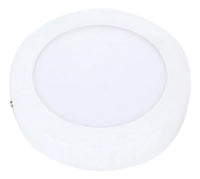 Painel LED Sobrepor Redondo Avant 12W 4000K Bivolt 127/220V Branco – Alumínio – Luz Neutra