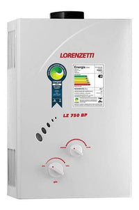 Aquecedor a Gás Lorenzetti LZ 750 BP 7,5L GLP