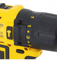 Furadeira Parafusadeira Bateria 20v 2 Baterias  1 Carregador Amarelo 127/220v 60 Hz