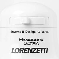 Chuveiro Lorenzetti Maxi Ducha Ultra Branco 127V 5500W 5,5 kW