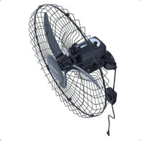 Ventilador de Parede Ventisol 60cm New Black Turbo Oscilante – 220V – Grade Plástica – Preto