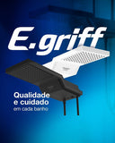 Chuveiro Ducha Eletrônica Enerbras E-griff Preto 7800w Potência 7.8 Kw 220v