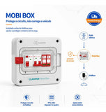 Quadro de Proteção CLAMPER Mobi Box 220V 8kW 40A C/CP Cinza