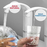 Purificador de Água com Torneira Lorenzetti Acqua Due 7411040 Branco para Parede com Refil Incluso