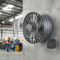 Exaustor Axial Ventisol Industrial 50cm 220V 1/4CV com Reversão 5 Pás Ref. 445