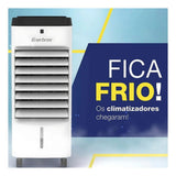 Climatizador De Ar 4 Litros Ventila, Umidifica, Refri - 4 Em 1  Branco 220v