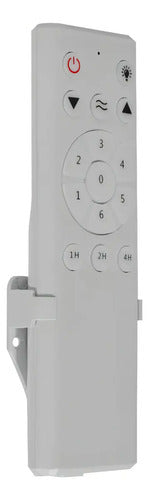 Ventilador de Teto Ventisol Fênix 3 Pás 96cm Branco 127V ou 220V 130W com Chave de Parede e Lustre para 2 Lâmpadas