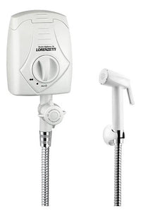DUCHA HIGIÊNICA LORENZETTI 3T 220V 4300W BRANCA | ÁGUA QUENTE INSTANTÂNEA, 3 TEMPERATURAS, DUCHA MANUAL E RESISTÊNCIA DE TROCA RÁPIDA