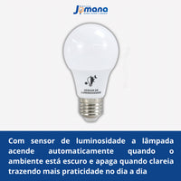 Lâmpada LED Bulbo 9W E27 6500K Bivolt Branco-frio SuperLED Ouro Ourolux