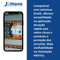 Interruptor Diferencial DR IDR 2P 40A Bivolt Enerbras