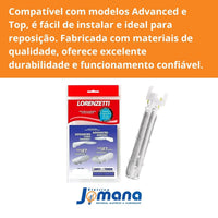Resistência Lorenzetti Advanced - Top Jet Eletrônica 220V 7500W – Ref. 3056-F