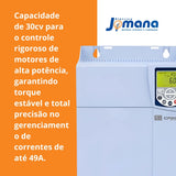 Inversor De Frequência CFW500 30CV 49A 380V Trifásico Industrial Pesado WEG