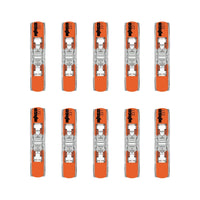 Kit com 10 Conectores Em Linha 221-2411 Laranja 4mm² Wago