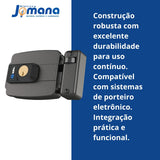 Fechadura Elétrica HDL C-90 Cinza 15W Para Abertura Interna