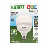 Lâmpada High LED Taschibra TKL 270 50W 6500K – Branco Frio – Bivolt – Base E27