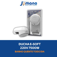 Ducha Eletrônica E-Soft 7500W 220V Branca Enerbras