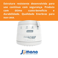 Chuveiro Enerducha Up Branco 3 Temperaturas Potência 5500 W 220V Enerbras