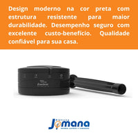Ducha Chuveiro Enerbanho Preto 4 Temperaturas 6800W 220V Enerbras