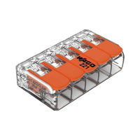Conector Compacto Emenda 5 Fios Modelo 221-615 6mm Wago