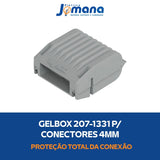 Gelbox 207-1331 Tamanho 1 para Conectores 221 4mm2 WAGO