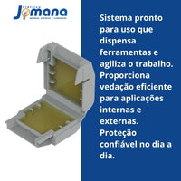 Gelbox 207-1331 Tamanho 1 para Conectores 221 4mm2 WAGO