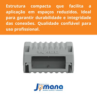 Gelbox 207-1331 Tamanho 1 para Conectores 221 4mm2 WAGO