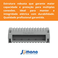 Gelbox 207-1333 Tamanho 3 para Conectores 4mm² WAGO