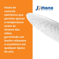 Ducha Advanced Eletrônica Branco 220V 7500W Lorenzetti