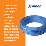Cabo Flexível 1x2,5mm2 Azul X 100m 750V Antichama SIL