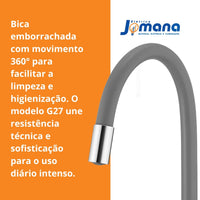 Torneira Multiuso de Parede Bica Flexível 1178 G27 Lorenzetti