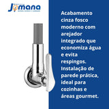 Torneira Multiuso de Parede Bica Flexível 1178 G27 Lorenzetti