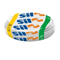 Cabo Flexível 2,5mm² Branco 100 Metros 750V Antichama SIL