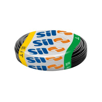 Cabo Flexível Preto 6 mm 100m 750V Antichama Sil