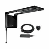 Chuveiro Elétrico De Parede Lorenzetti Acqua Ultra Storm Preto 7800w 220v 7.8 Kw